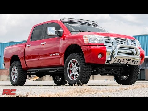 2004-2015 Nissan Titan 4-inch Suspension Lift Kit by Rough Country