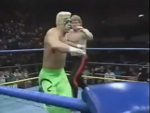 Rare WCW Matches - Sting vs Bruiser Mastino (Glenn Jacobs/Kane) on WCW Saturday Night 3/6/1993.