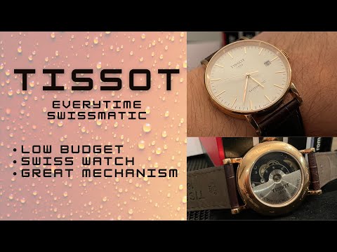 , title : 'Tissot Swissmatic Gold Watch Review - high quality, Swiss made'