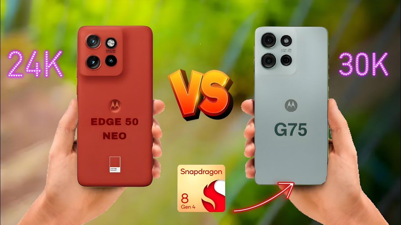 Motorola G75 V's Motorola Edge 50 Neo | Gadget War #motorolag75