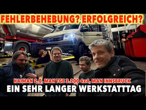 #1350 ALLE GEBEN ALLES! WIE WEIT KOMMEN WIR MIT DEN MAN TGE 3.200 4x4 FEHLERN? MAN Innsbruck, KAIMAN