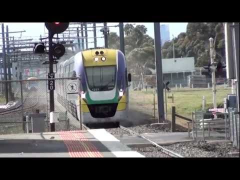 V/Line: VLocity DMU's at Aircraft.