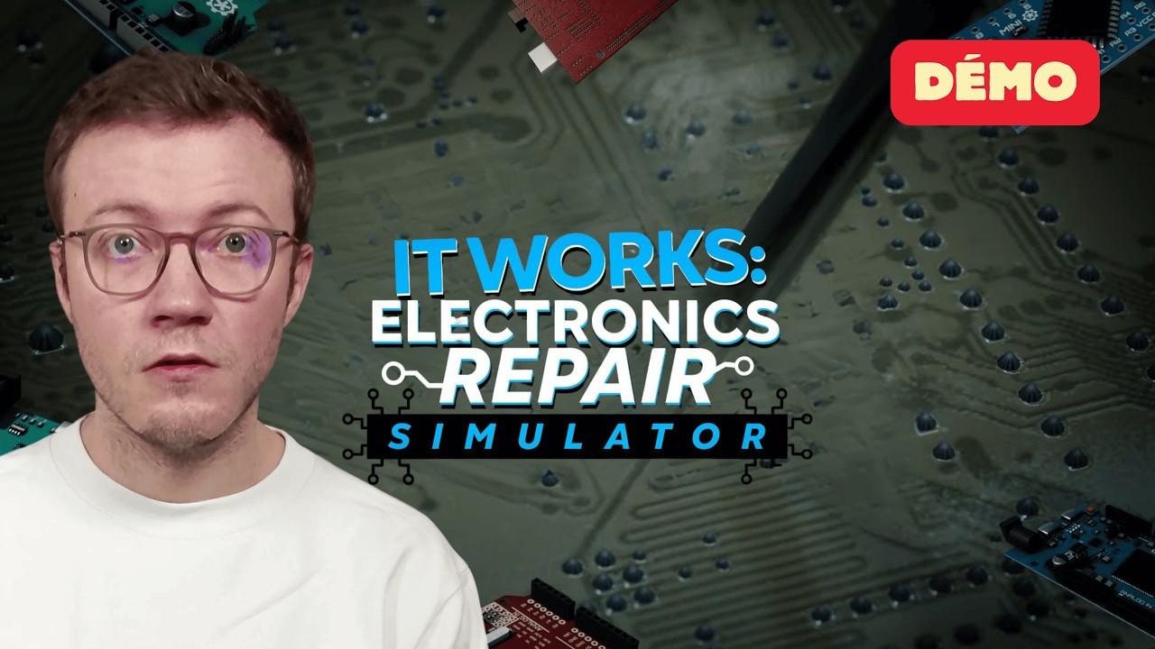It Works: Electronics Repair Simulator — It Works: Electronics Repair Simulator : J'ouvre mon entreprise de réparation dans mon garage ! Démo