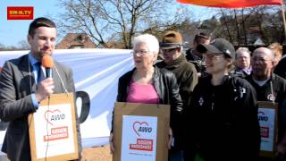 preview picture of video 'Demo in Schonungen Gegen Rassismus'