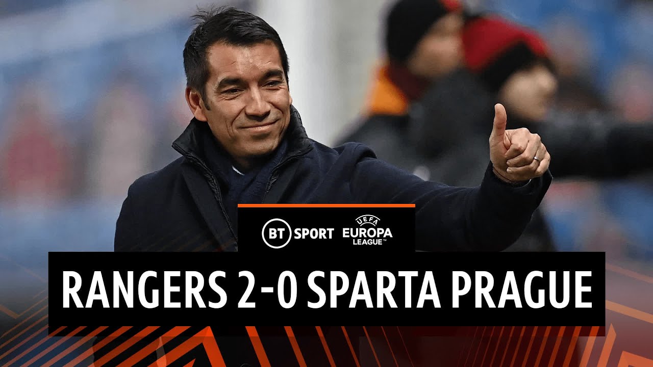 Rangers vs Sparta Praha highlights