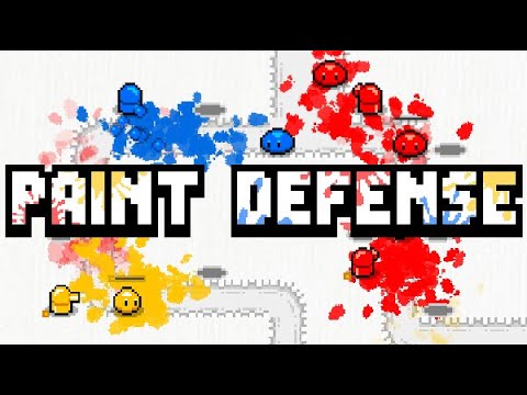 Paint Defense - Tower Defense  video