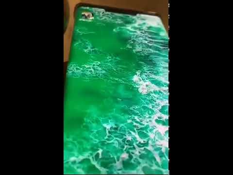 Amazing Sea wave  on live wall video thumbnail