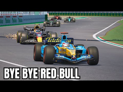 Can the Renault R25 Overtake Ferrari, Red Bull, Mercedes and Aston Martin in Just 2 Laps at Imola?