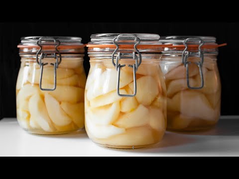Home Canned Pears in Syrup Recipe