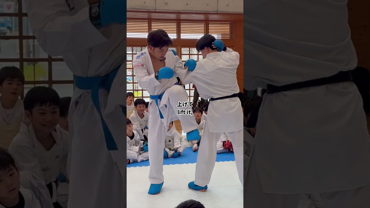 裏回しフェイントからの投げ技【山内健太郎選手スペシャルセミナー】#空手#karate##山内健太郎