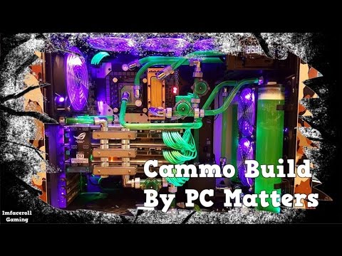 Camo Detailed Water Cooled Custom PC Build - Crazy Liquid Cooled Gaming Computer Mod by PC Matters