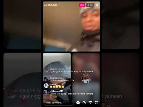 LilMu3x & YBC DUL IG Live After Jae100 Funeral