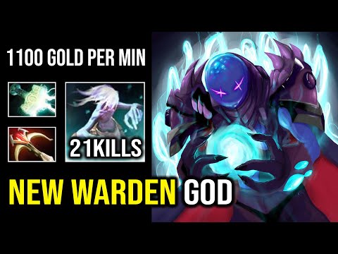 NEW ARC WARDEN GOD +1100 Gold Per Min Max Speed Electric Attack 10K MMR Dota 2