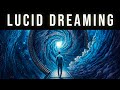 Enter The Dream Dimension While You Sleep | Lucid Dreaming Black Screen Binaural Beats Sleep Music