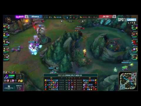 JAG vs AFS Highlights Game 2 LCK Spring 2017 W10D1 Jin Air Green Wings vs Afreeca Freecs