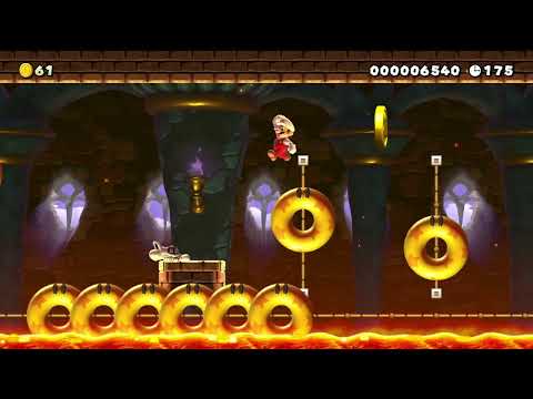 NSMBS: 5-4 Lemmys Castle by InkSilence 🌎World Record! 🍄Super Mario Maker 2 ✹Switch✹ #ceq