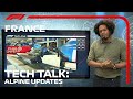 What's New On The Alpine A521? | F1 TV Tech Talk | 2021 French Grand Prix