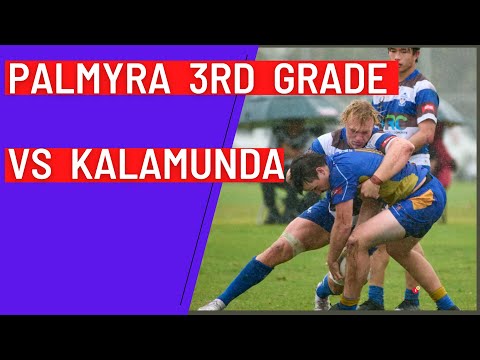 Palmyra Rugby - 3rd Grade vs Kalamunda  (2021)