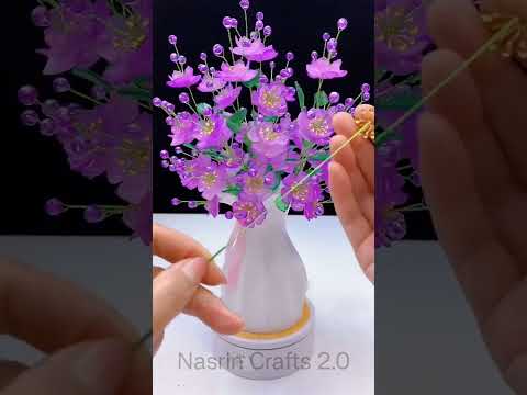 Diy crafts ideas|| Home decoration ideas|| Flowers making shorts #shorts #ytshorts #nasrin