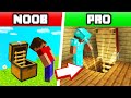 SECRET BASE CHALLENGE In MINECRAFT NOOB SECRET BASE CHALLENGE In MINECRAFT NOOB