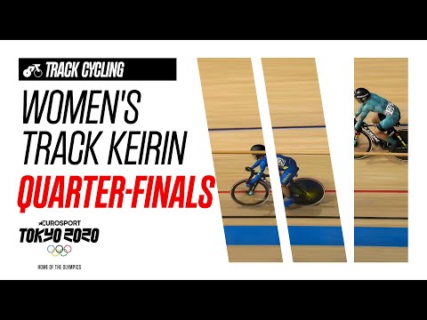 TRACK CYCLING | Women's track keirin Quarter Finals - Highlights | Olympic Games - Tokyo 2020