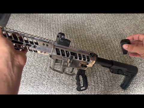 Got a new Rifle to review and play with. F-1 Firearms 9mm PCC. Also a Vortex Razor 3moa