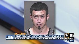 Blake Crawford arrested for deadly hit-and-run crash