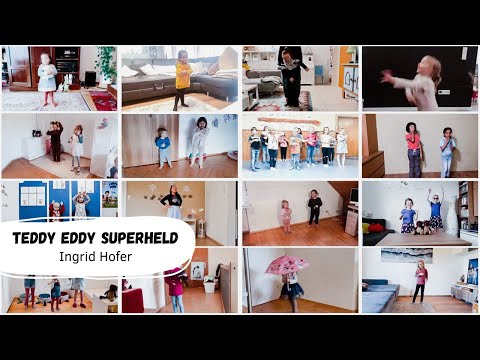 🐻 Teddy Eddy Superheld ​(Fanvideo) | Kinderlieder zum Mitsingen und Bewegen