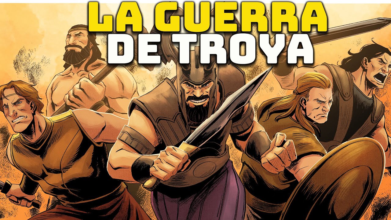 La Ilíada - La Guerra de Troya (Completa) - La Mitología Griega en Historietas