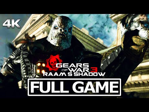 GEARS OF WAR 3: RAAM'S SHADOW Full Gameplay Walkthrough / No Commentary【FULL GAME】4K 60FPS Ultra HD