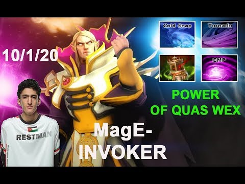 MagE-  [Invoker] Quas Wex Style EZ Gank EZ Game Dota2 7.22