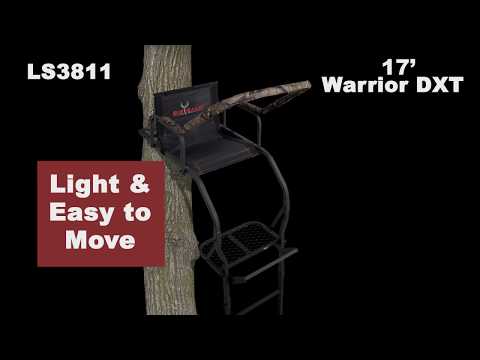BG - LS3811 Warrior DXT 17' Ladder stand
