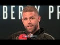 BILLY JOE SAUNDERS TO FIGHT AT SUPER MIDDLEWEIGHT AT WEMBLEY! FULL PRESS CONFERENCE ANNOUNCEMENT