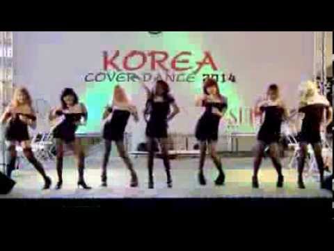 140302 [Live Cut Ver.] AngelPluz cover AOA - Elvis + Miniskirt @Esplanade Korea Cover Dance 2014