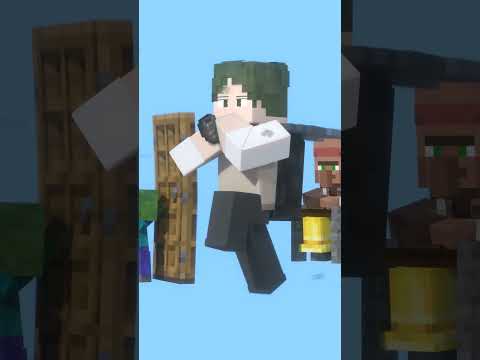 kyoufu all back (Minecraft Animation) Yukopi - Strong Wind All Back parody