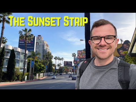 Walking the WORLD FAMOUS Sunset Strip