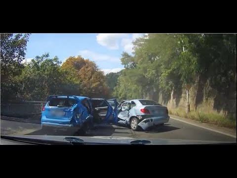 ford Focus RS  hit by a car.