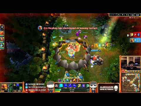 Crs Voyboy - Lee Son vs Riven - top «Beast» [R/m] (Diamond l)