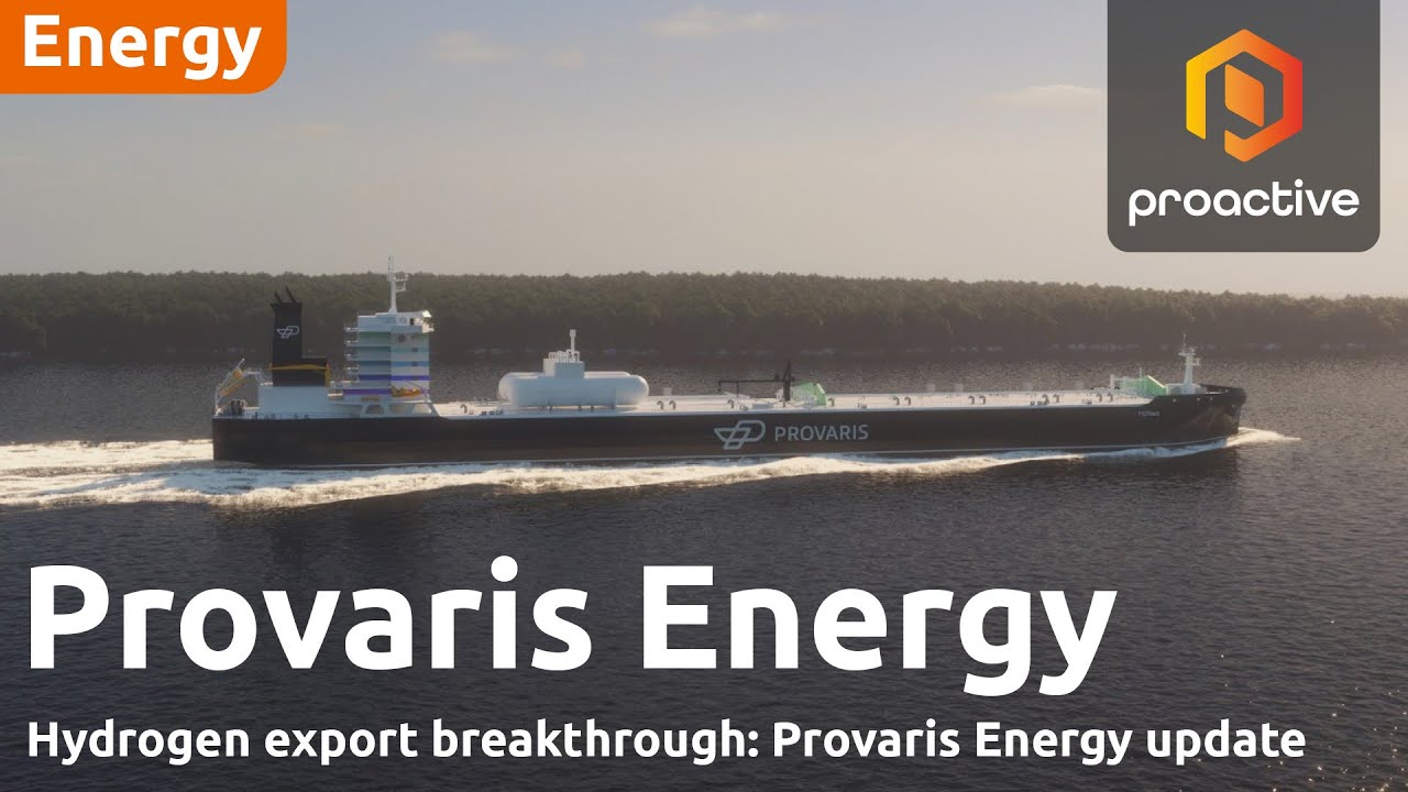 Provaris Energy CEO discusses milestone European hydrogen supply and offtake term sheet with Uniper