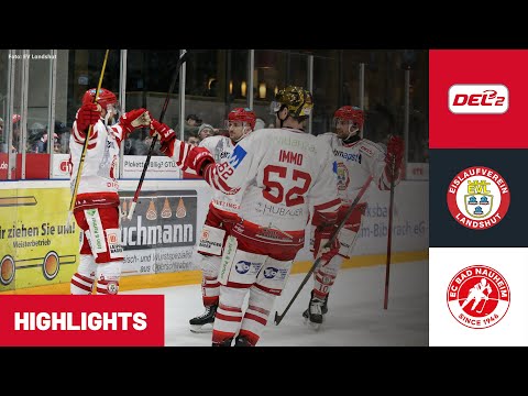 DEL2: EV Landshut vs. EC Bad Nauheim | Highlights