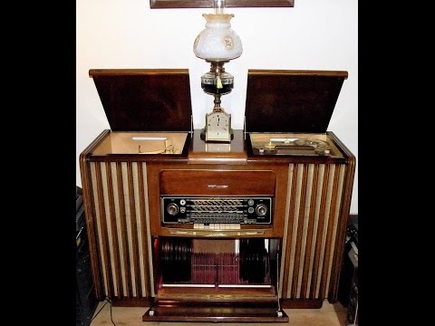 1950's Hi-Fi Grundig Radiogram 1954/5