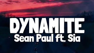 Sean Paul - Dynamite (Lyrics) ft. Sia