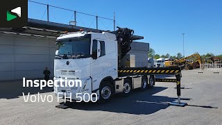 New Volvo FH 500 8X2 NEW! HMF9520 K6 + JIB K6 Crane Kran Winch Fifth wheel flatbed truck | Image 4 - Autoline