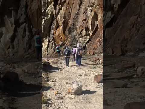 caminata por antigua carretera #punta #olimpica #ancash #peru