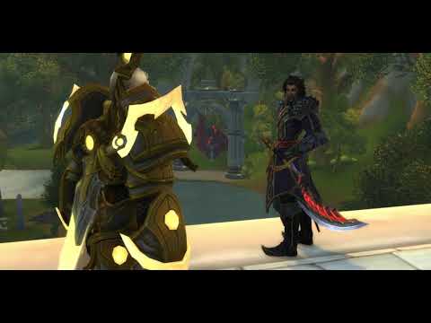 Wrathion and Turalyon Discuss in Stormwind || World of Warcraft Dragonflight