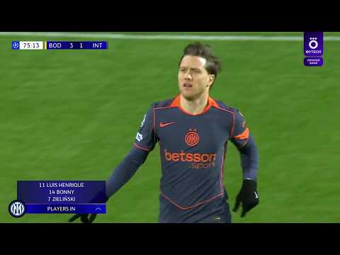 Piotr Zieliński vs FK Bodø/Glimt (18/02/2026)