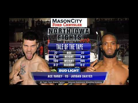 Jordan Baxter 7th MMA bout