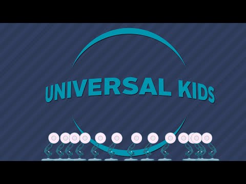Thirteen Luxo Lamps Spoof Universal Kids Logo