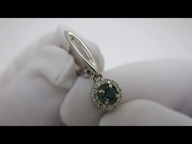 Срібні сережки з лондон топазом 351кн Відео огляд