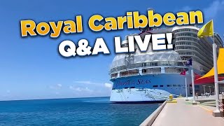 Royal Caribbean Q&A LIVE! (MEMBERS ONLY TOO)
